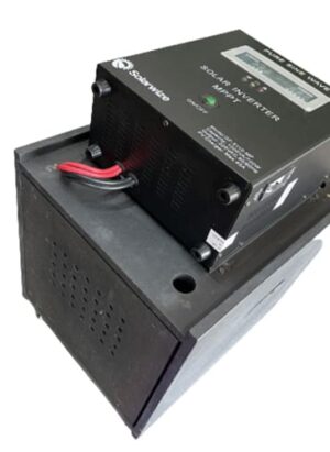 1kva Solar Ups Wood Trolley 1*100ah Gel + 2*rsp150sun