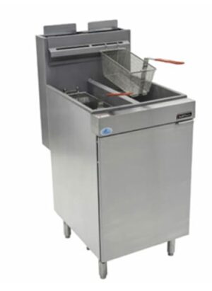 2 x 18lt Pan Gas Fish Fryer Anvil Ffa3220