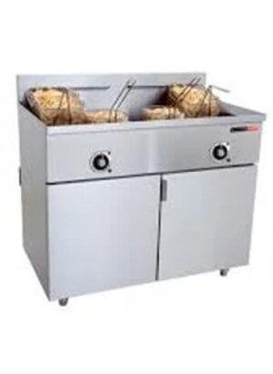 2 x 20lt 33kw Fryer Fish Anvil Floor Standing Ffa2020
