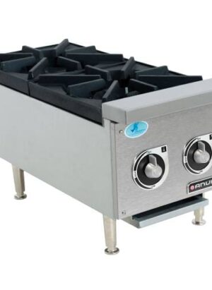 2 Burner Gas Stove Heavy Duty Anvil Stg0002