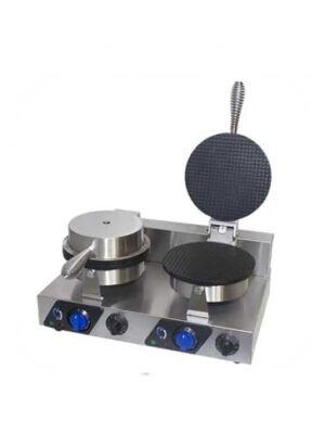 2 Cone Baker Machine Chromecater Hf-2