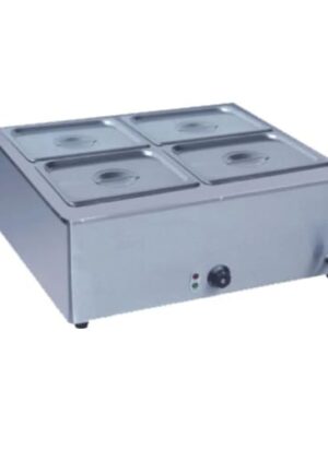 2 Division Bain Marie 4x1/2 Inserts Ideal (lcs-750)