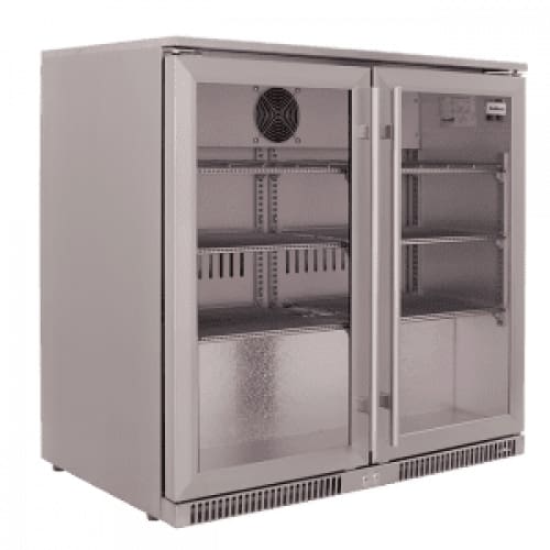 2 Door Alfresco Back Bar Cooler Sd-220ss