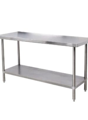 2.4m Plain Stainless Steel Table Chromecater Cc2.4p
