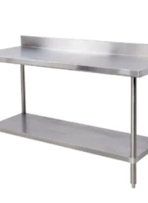 2.4m Splash - back Stainless Steel Table Chromecater Cc2.4sb