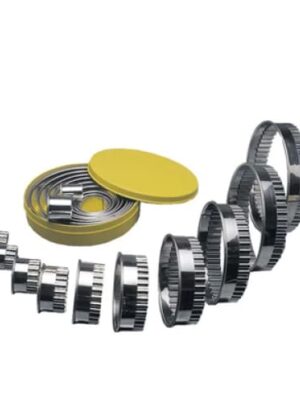 20 Piece Round Cutter Set S/steel Plain Rcp0020