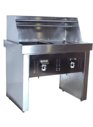 20ltr Super Fryer Gas 2pan 2pgf20ltas
