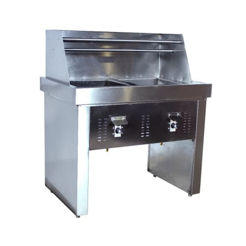 20ltr Super Fryer Gas 2pan 2pgf20ltas