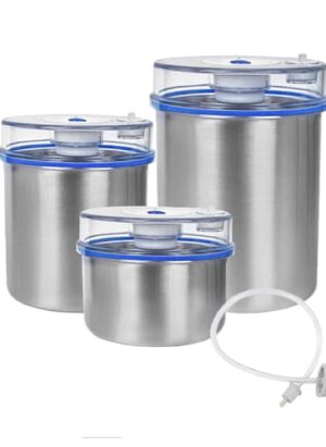 Et-2100-sealing Container Set 3pcs (s/steel) Chromecater