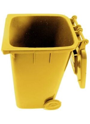 240lt Mobile Refuse Bin (yellow) Plastic Ibp2240