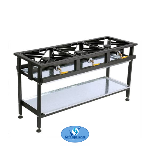 3 Burner Boiling Table Straight Commercial