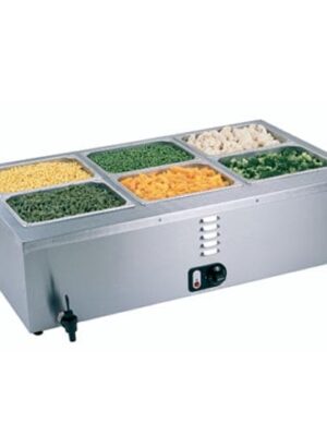 3 Division Bain Marie Table Top 22kg Anvil Bma0003