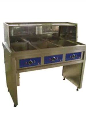 3 Division 9kw Fryer Fh3x20pkp9kw