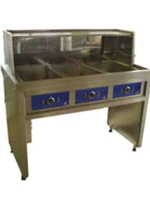 3 Division 6kw Fryers Fh3x20pkp6kw