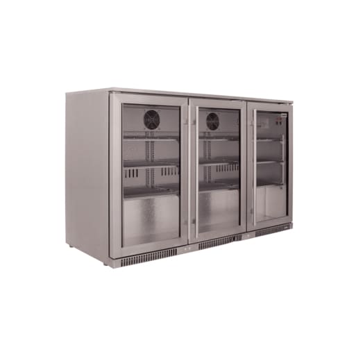 3 Sliding Door 300ltr Back Bar Cooler Sd300ss
