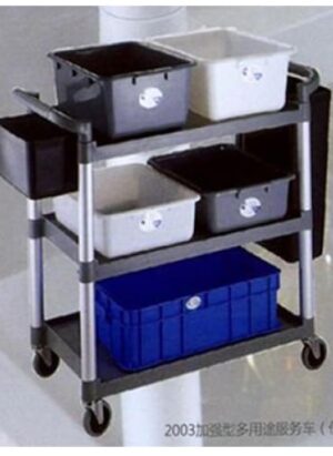 3 Tier Trolley With Tote Box & Bins Gatto 2003