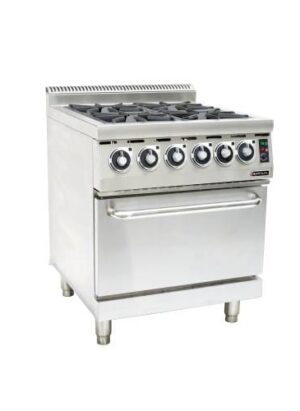 4 Burner Gas Stove With Electric Oven Anvil Coa4004