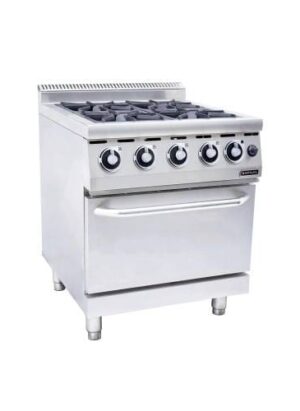 4 Burner Gas Stove With Oven Anvil - Coa3004