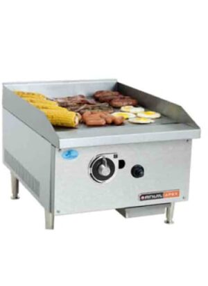 400mm Flat Top Gas Griller Premier Range Anvil Ftg0400