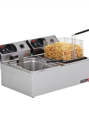 5lt Fryer Fish Double Pan Anvil Ffa2002
