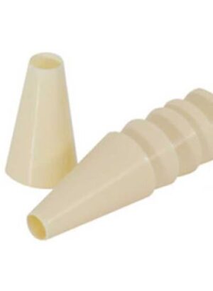 6 Piece Plain Plastic Nozzle Set Nsp0006