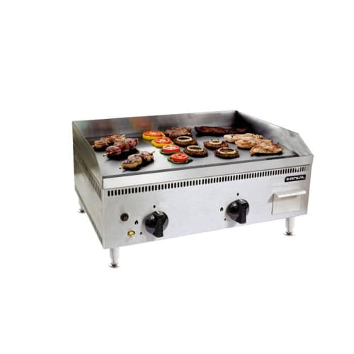 600mm Flat Top Gas Grill Anvil Fta6600