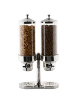7.4lt Double Cereal Dispenser Tigerhotel Cdd0074