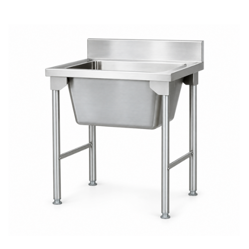 770mm Single Pot Sink Mild Steel Legs