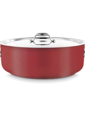 8.9l Pot (red)low Casserole W/lid Infiniti Pujadas Prc0089