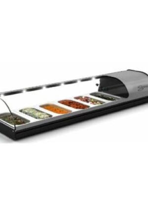 8 Insert Cold Food Bar Salvadore Silver Sdf5008