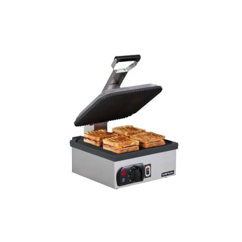 9 Slice Flat Plate Toaster Heavy Duty Anvil Non Stick