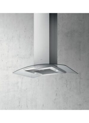 90cm Curved Glass C/hood + Charcoal Filter 10/reef