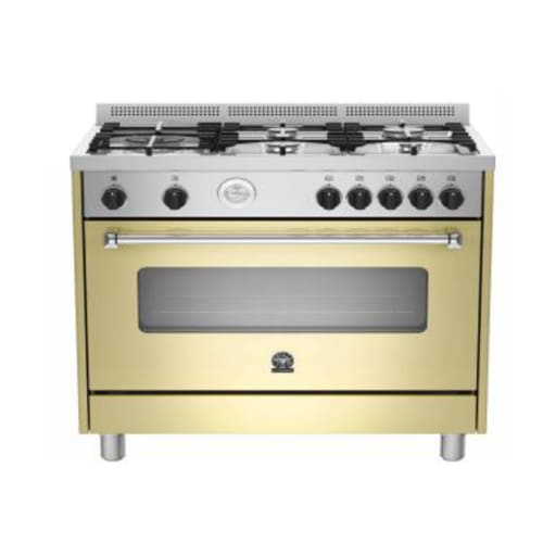 90cm Gas Hob & Electric Oven Cream La Germania Americana