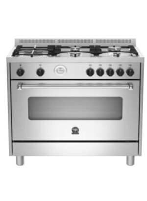 90cm Gas Hob & Electric Oven Stainless Steel La Germania