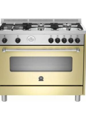 90cm Gas Hob & Oven/grill Cream La Germania Americana