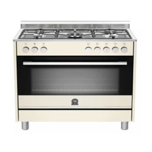 90cm Rustica Gas Hob / Electric Oven Cream La Germania