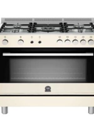 90cm Rustica Gas Hob & Oven/ Grill Cream La Germania