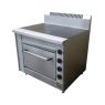 GATTO Solid Top 3 Plate Stove w_ Electric Oven
