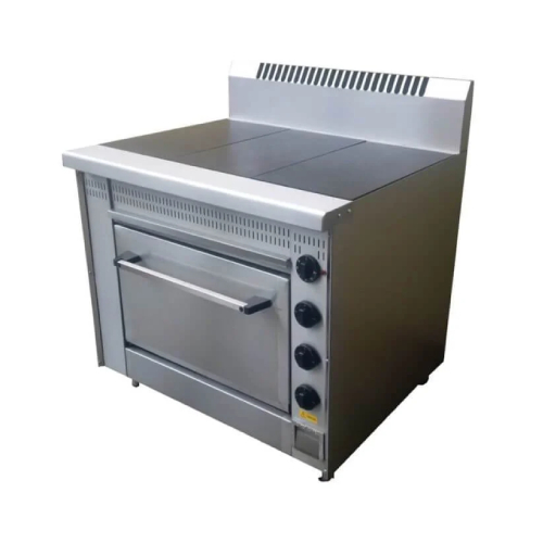GATTO Solid Top 3 Plate Stove w_ Electric Oven
