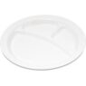 Dinner Plate   3 Compartment Polycarbonate   250Mm PDP0002
