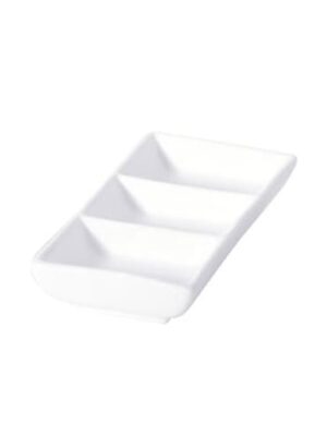 Accent - White - Divided Dish 23cm (12) Ng5510a-23