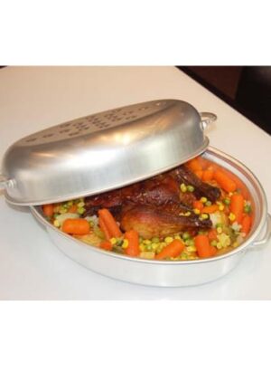 Aluminum Large Oval Roaster 240 x 360 180mm Rsa0002