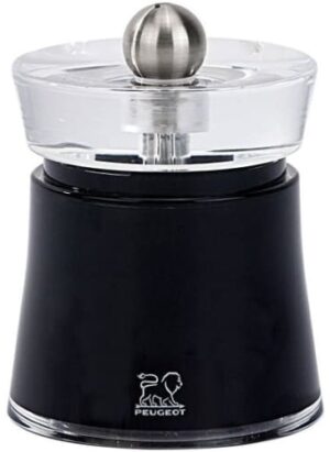 Bali Acrylic Black 8cm Pepper Mill (6)peu25786