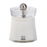 Bali Acrylic White 8cm Salt Mill (6) Peu25793