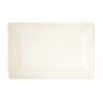 New Bone - White - Flat Rectangle Plate 31 x 20cm (12)