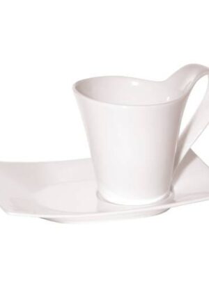 New Bone - White - Long Saucer 20.7cm (24) Lacw1431021
