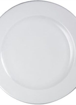 New Bone - White - Round Rim Plate 31cm (12) Lacw1101030
