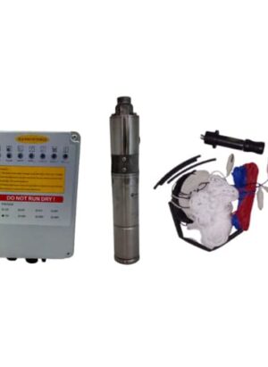 Borehole Pump 1300l/hr 50m Max Header 24v 140w