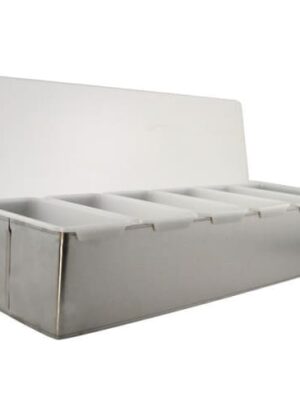Bar Caddy Condiment Holder S/s Bcd2006
