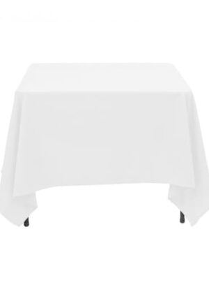 Chefequip Table Cloth 900 x 900mm (white) Square Unt0900
